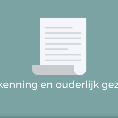 8- Erkenning en ouderlijk gezag